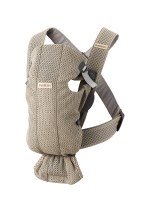 Little Pea BabyBjorn Μάρσιπος Mini 3d Mesh Grey Beige